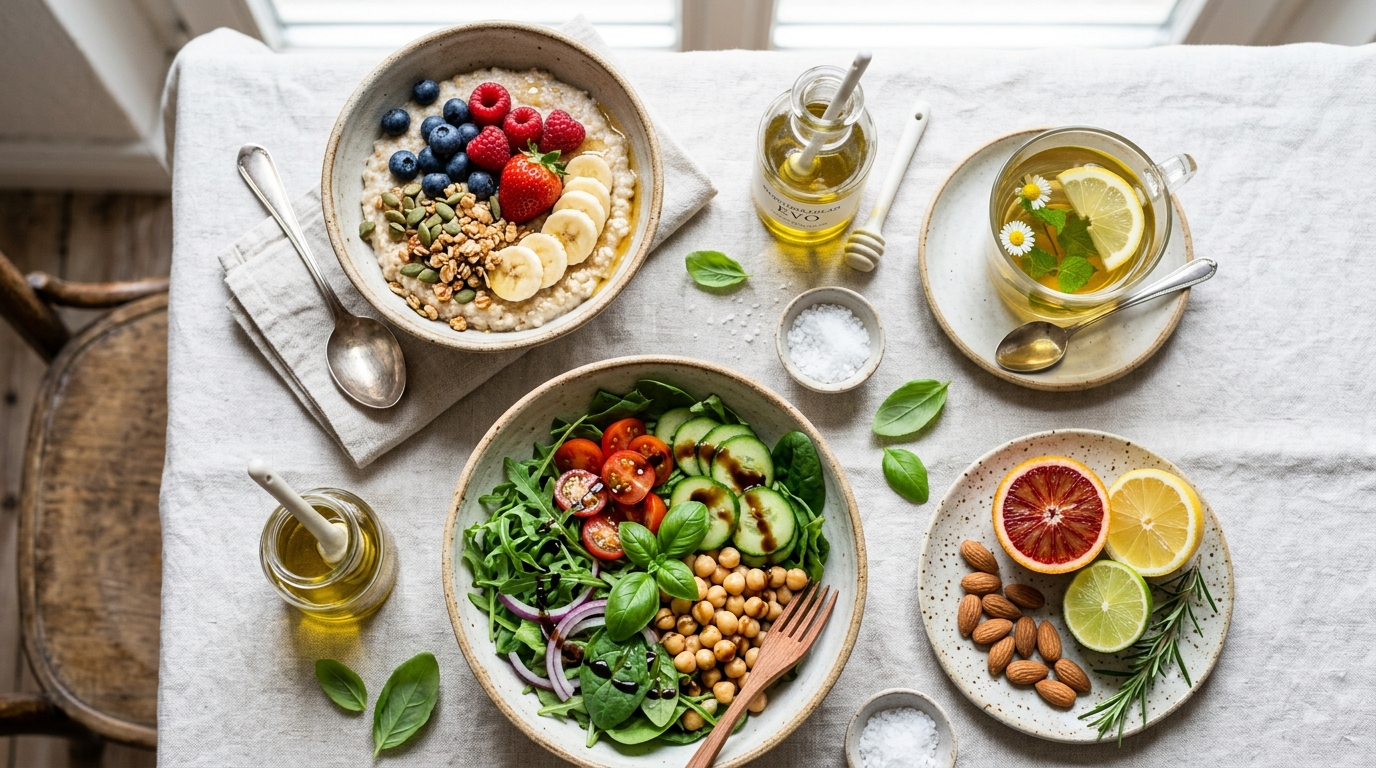 Piatto sano e nutriente della tradizione mediterranea